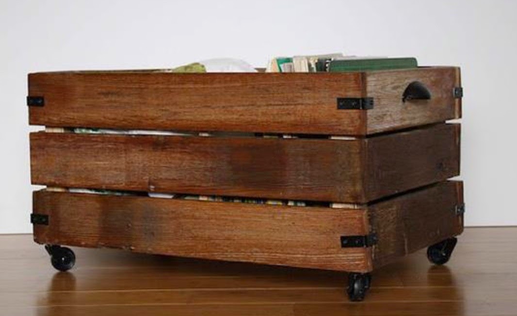  caixotes de madeira